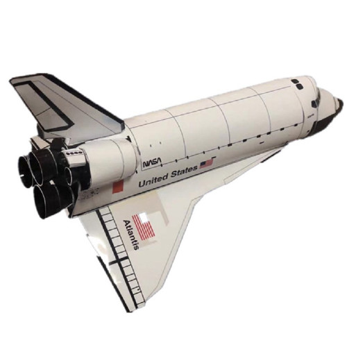 1:150 Space Shuttle Space Rocket Model DIY 3D Paper Card Model Construction Toys