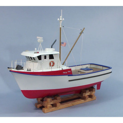 1/30 The Jolly Jay Trawler Boat Kit, 24"