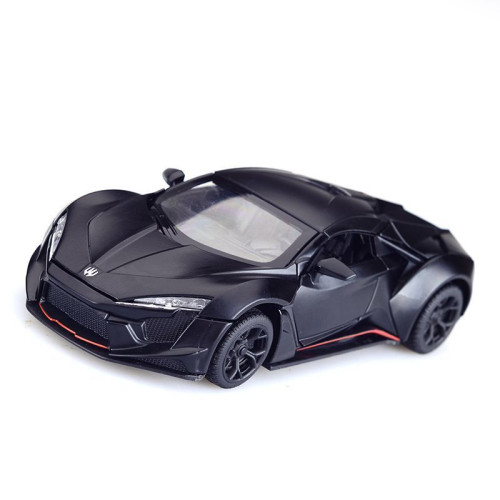 DIECAST Car LYKAN HYPERSPORT FAST FURIOUS 1:32 ORIGINAL TOP MODEL METAL COLLECTION